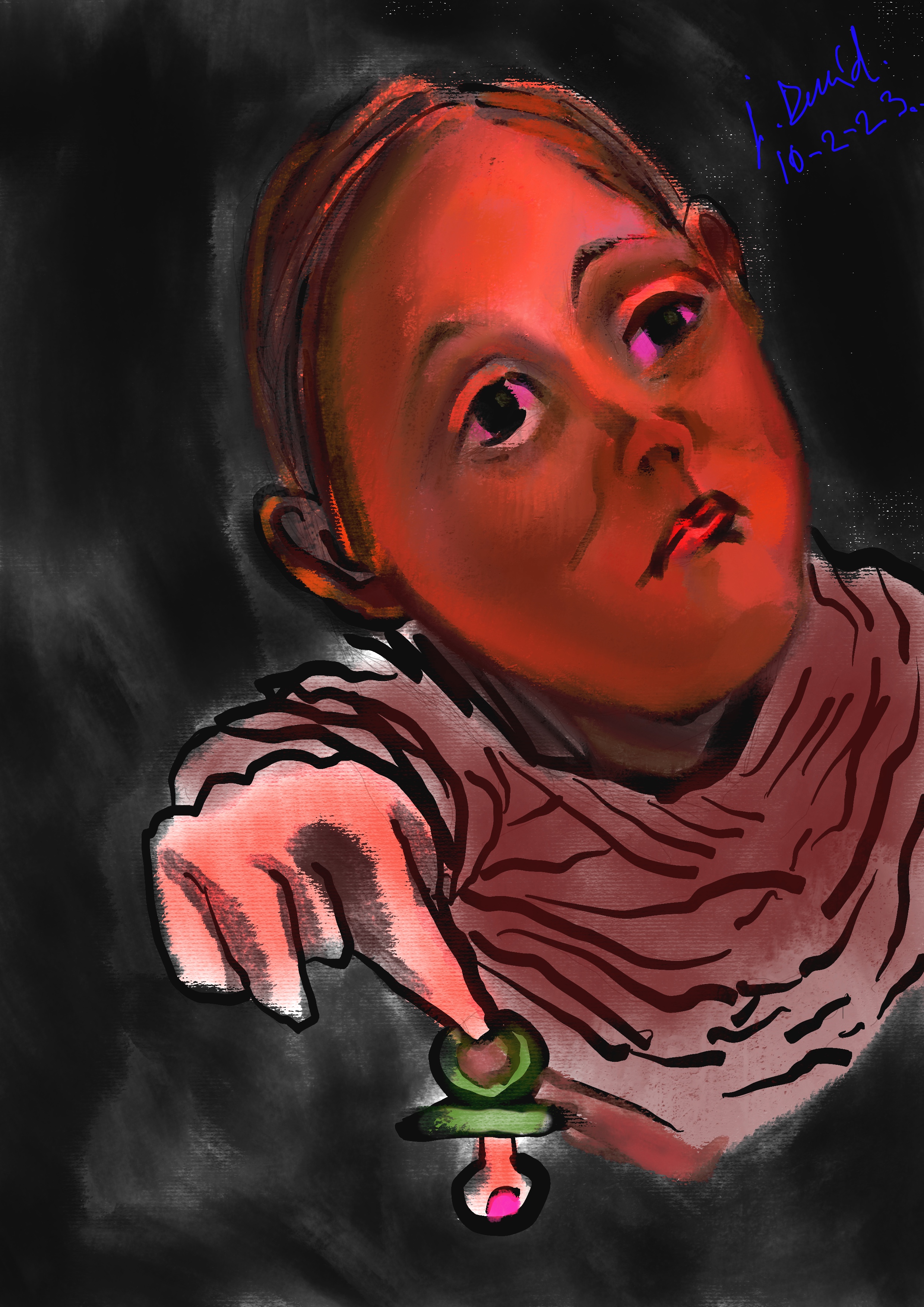 Ilustración de Jdavililus - Niña
